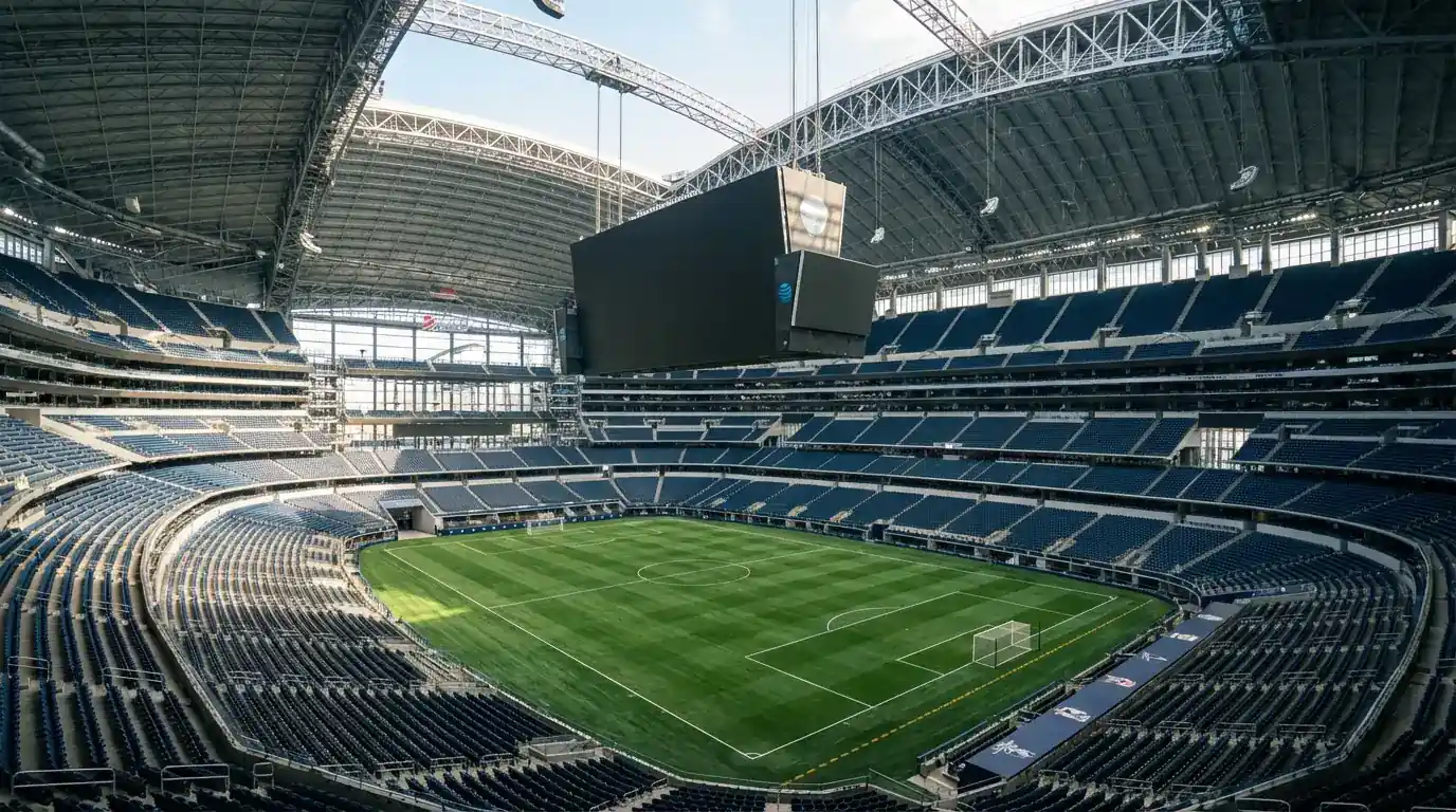 AT&T Stadium u Dallasu, Texas - domaćin utakmice Hrvatska protiv Engleske na SP 2026